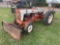 Ford Tractor Trencher with Front Blade