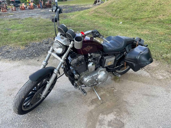 1997 Harley-Davidson XL 1200 Motorcycle, VIN # 1HD1CAP18VY226889
