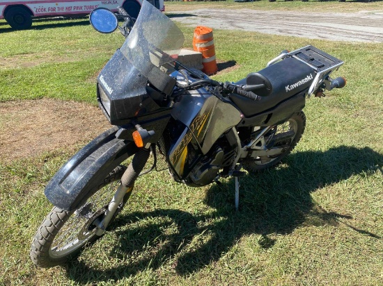 2007 Kawasaki KL650 Motorcycle, VIN # JKAKLEA177DA30844