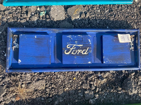 Ford Tailgate Metal Sign