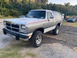1993 Dodge RamCharger 4x4, VIN # 3B4GM17Y3PM138687