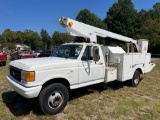 1990 Ford F-450 Bucket Truck, VIN # 2FDLF47G2LCA10754