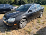 2007 Volkswagen Jetta Passenger Car, VIN # 3VWRF71K27M025565