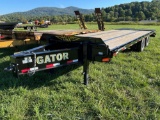 2020 Gator Made 25ft Equipment Trailer, VIN # 4Z1PB2524LS000927