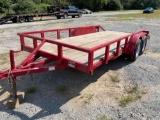 2019 Top Line TLU-16ft Trailer, VIN # 4UMTU1625KM000010