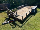 16ft Down-To-Earth Double Axle Trailer