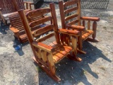 (1) Cedar Rocking Chair