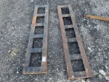 (2) Metal Trailer Ramps
