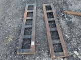 (2) Metal Trailer Ramps