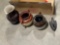 (3) Pots (1) Cast Iron Iron