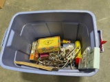 Tote Of Misc. Items