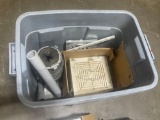 Tote of Misc. Items