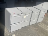 (4) Two Drawer Filing Cabinets