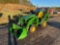 2018 John Deere 1025R 4x4 Tractor with Loader and Backhoe
