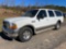 2000 Ford Excursion (Diesel)(MPV), VIN # 1FMNU42F4YEC17564