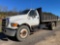 2005 Ford F-750 Flatbed Dump Truck, VIN # 3FRWF75E35V150899
