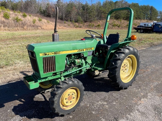 John Deere 750 4x4 Tractor