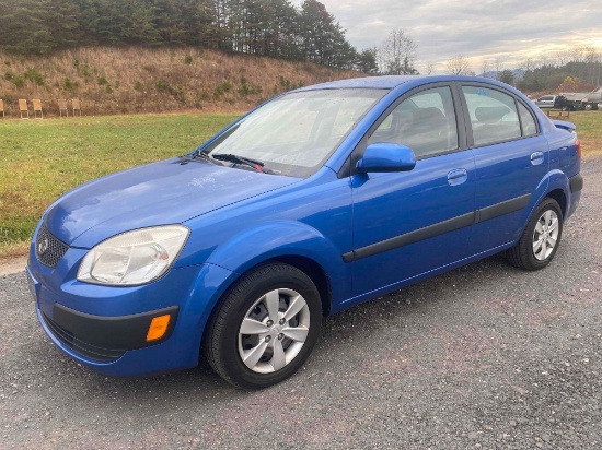 2008 Kia Rio Passenger Car, VIN # KNADE123486421337