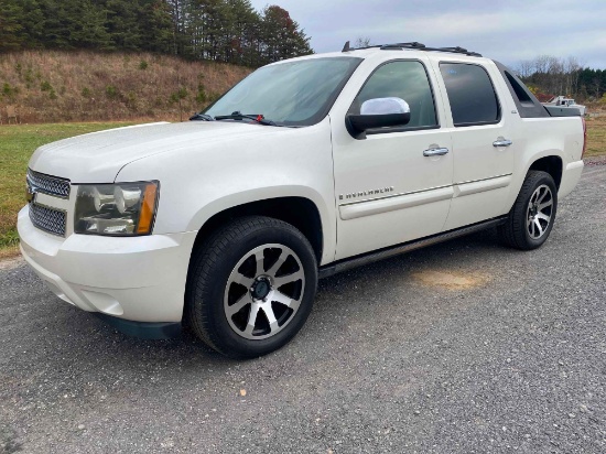 2008 Chevrolet Avalanche 4x4 Pickup Truck, VIN # 3GNFK12Y08G259793