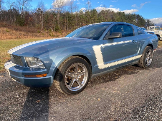 2005 Ford Mustang Passenger Car, VIN # 1ZVFT80N655110764