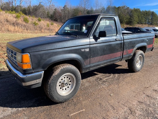 1991 Ford Ranger Pickup Truck, VIN # 1FTCR11T0MTA52685