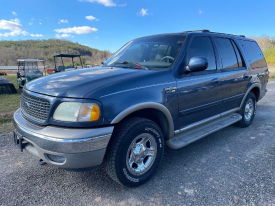 2002 Ford Expedition 4x4 (MPV), VIN # 1FMPU18L92LA83366