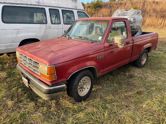 1991 Ford Ranger Pickup Truck, VIN # 1FTCR10A8MUE38961