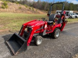 Massey Ferguson GC1720 4x4 Tractor with Loader and Backhoe