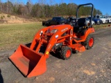 2012 Kubota BX1860 4x4 Tractor with Loader and Deck Mower