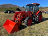 2020 Kubota M4-071 4x4 Cab Tractor with Loader