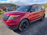 2013 Ford Explorer 4x4 (MPV), VIN # 1FM5K8GT0DGC42942