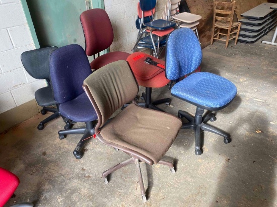 (6) Office Desk Chairs
