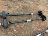 (2) Dexter Carry On Trailer Axles