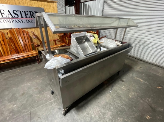 Stainless Steel Buffet Table