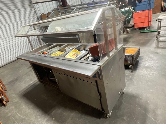 Stainless Steel Buffet Table