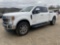 2020 Ford F-350 4x4 Lariat Diesel Pickup Truck, VIN # 1FT8W3BT9LED18927