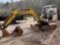 Gehl GE 373 Excavator with Cab and Carriage Slope Tilt