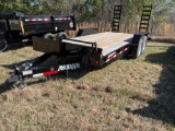 Anderson 82x18 Equipment Trailer