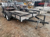 6x12 Double Axle Trailer