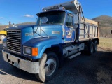 1999 Mack CH613 Dump Truck, VIN # 1M2AA13C7XW108423