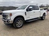 2020 Ford F-350 4x4 Lariat Diesel Pickup Truck, VIN # 1FT8W3BT9LED18927