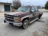 INOP 1993 Chevrolet C3500 Pickup Truck, VIN # 1GCHC33F7PJ396928