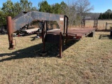 35 ft Tandem Gooseneck Trailer