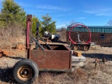Homemade Hydraulic Reel Trailer