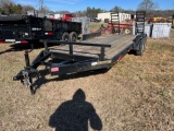 Hooper 20ft Tandem Axle Equipment Trailer