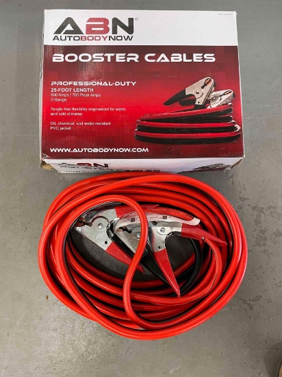 New HD 25ft Booster Cables