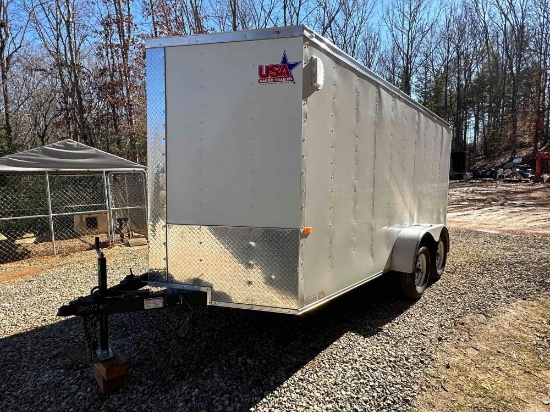 2021 Rock Solid Cargo Trailer, VIN # 7H2BE1425MD028522