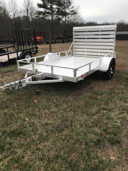 2022 6.5x10 Carry-On All Aluminum Utility Trailer