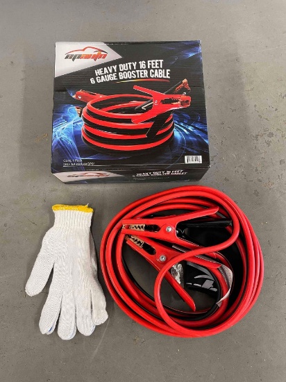 New HD 16ft Booster Cables
