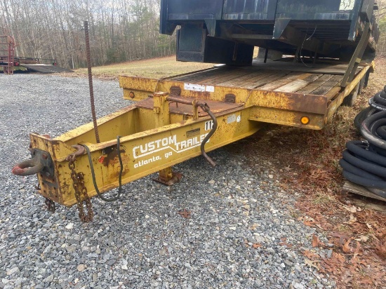 1999 year Model 24ft 10T Pintle Hitch Trailer